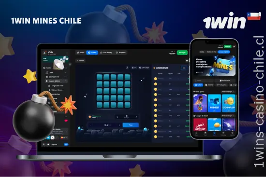 En el mercado chileno de apuestas online, 1win Mines figura entre los juegos más jugados